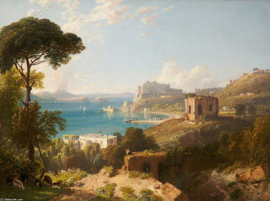 An Italian Coast Scene — James Duffield Harding
