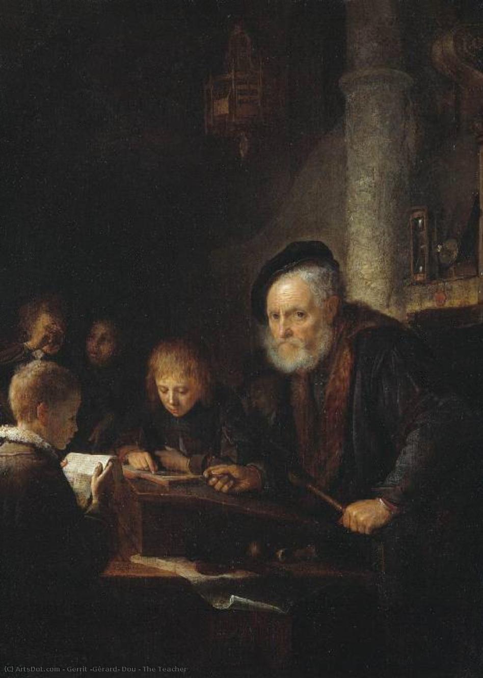 The Teacher — Gerrit Dou