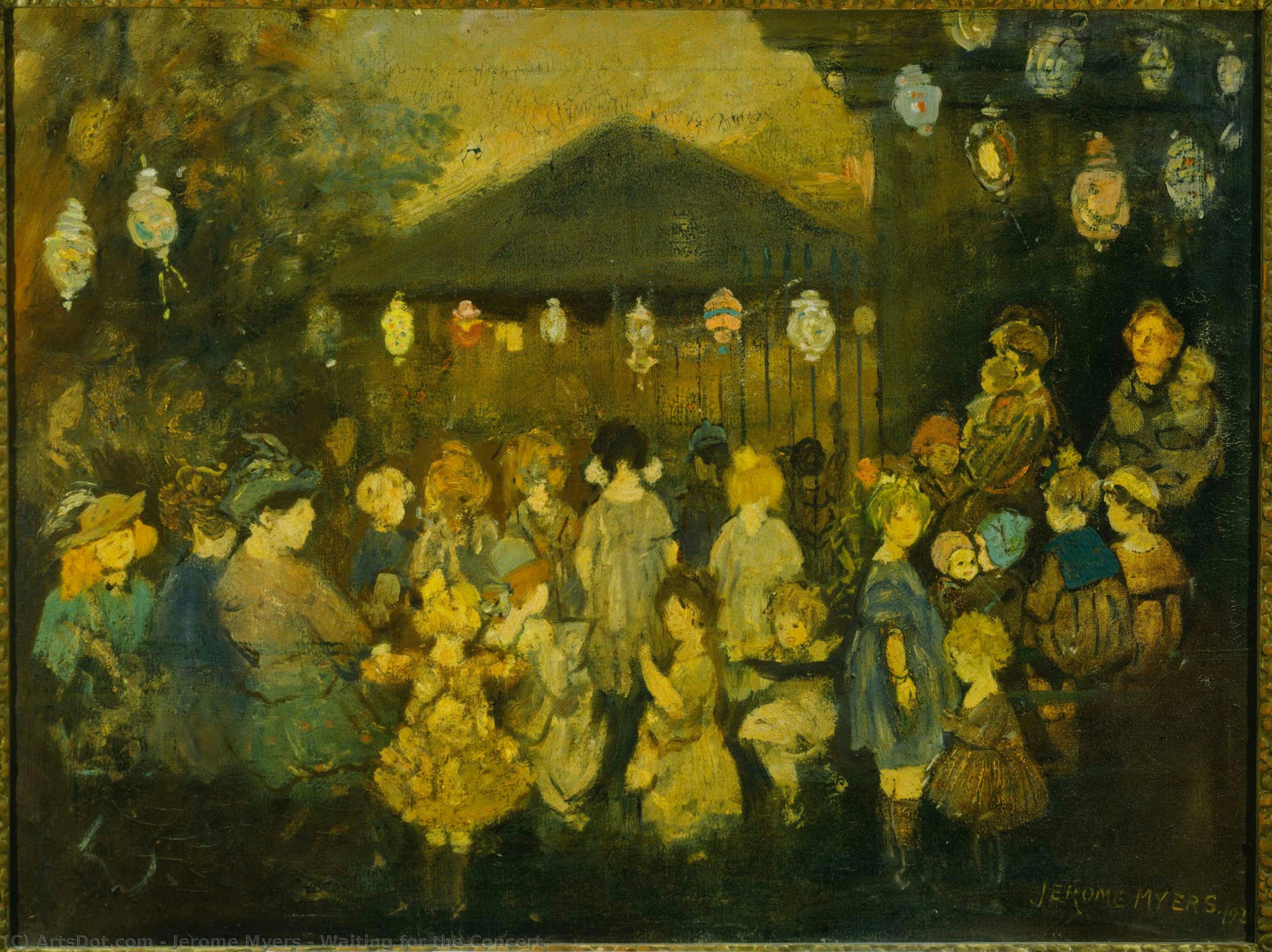Waiting For The Concert — Jerome Myers