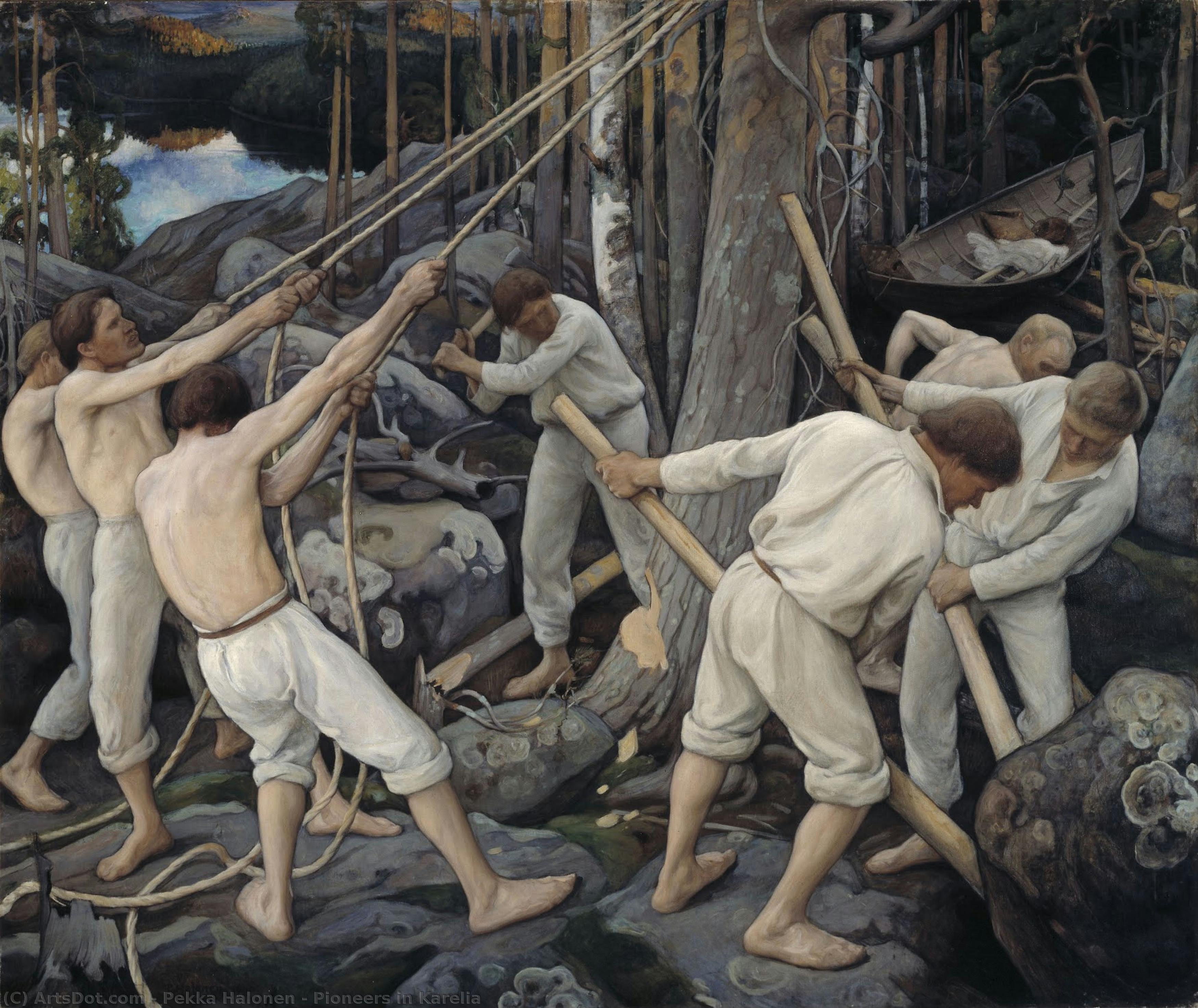 Pioneers In Karelia — Pekka Halonen