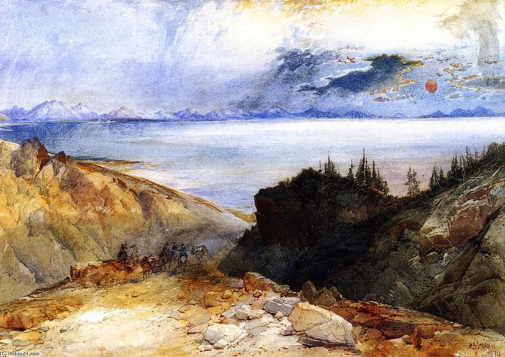 Yellowstone Lake — Thomas Moran