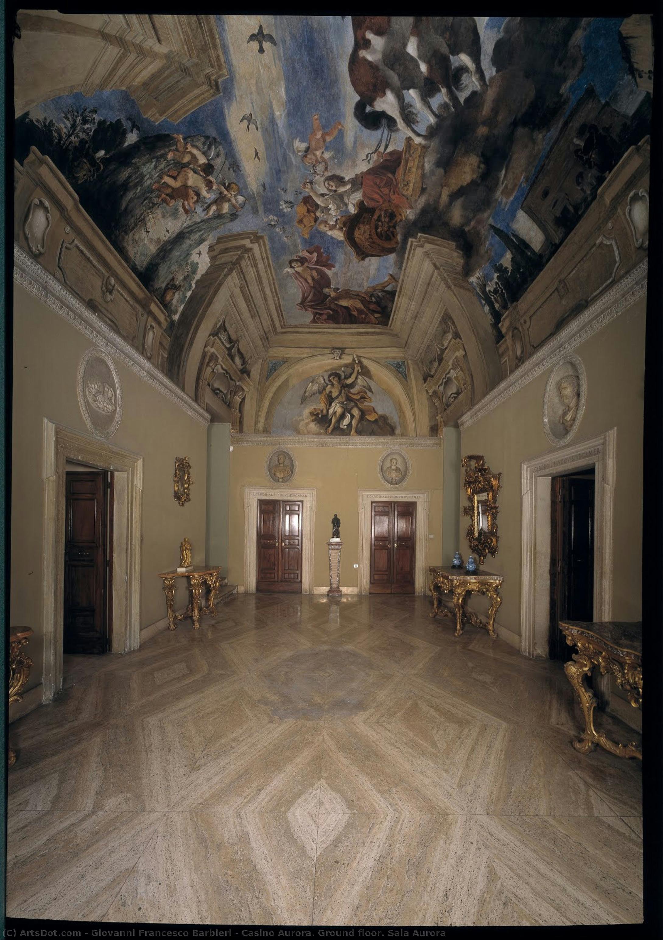 Casino Aurora. Ground Floor. Sala Aurora — Guercino