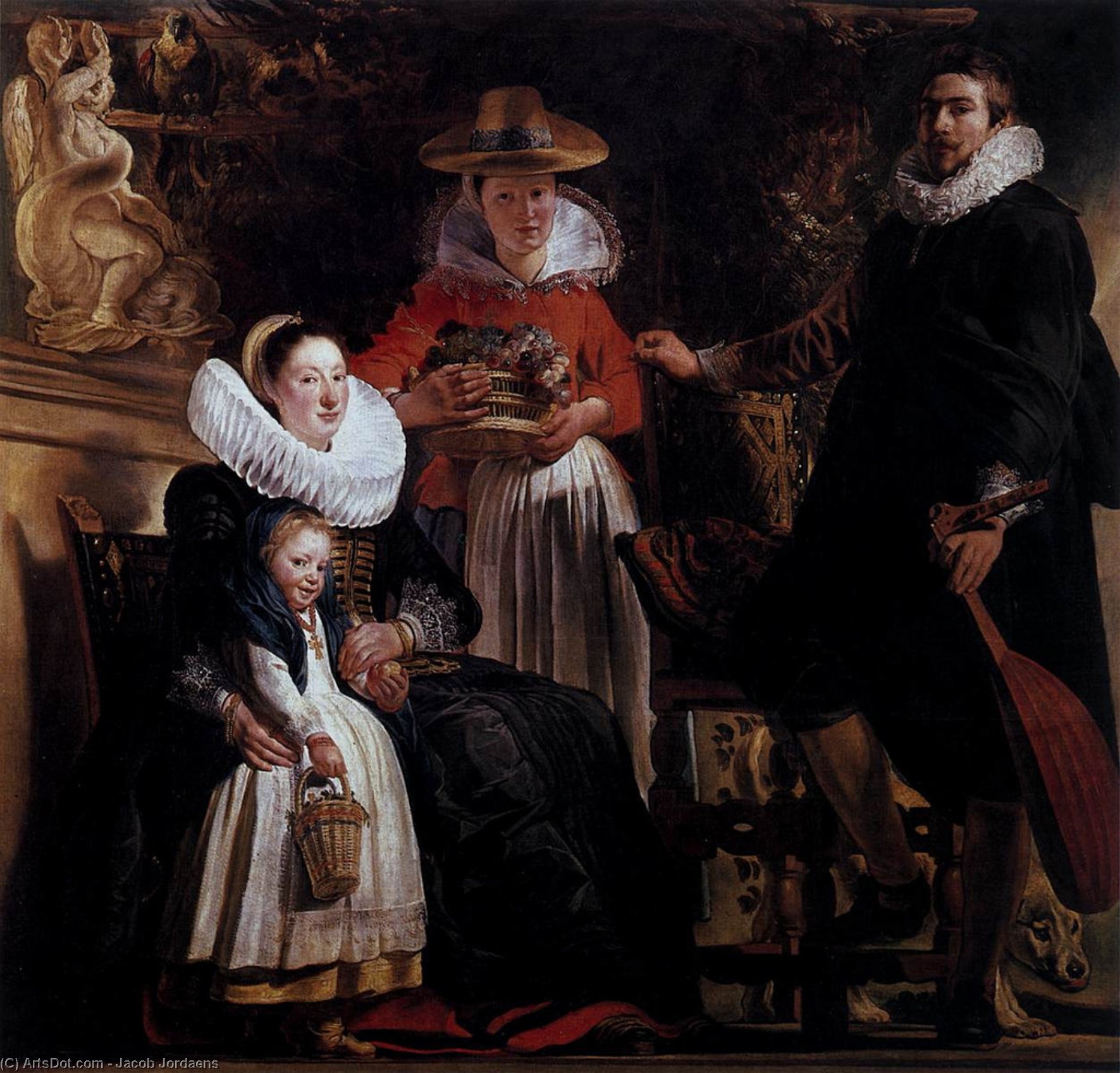 The Family Of The Artist — Jacob Jordaens