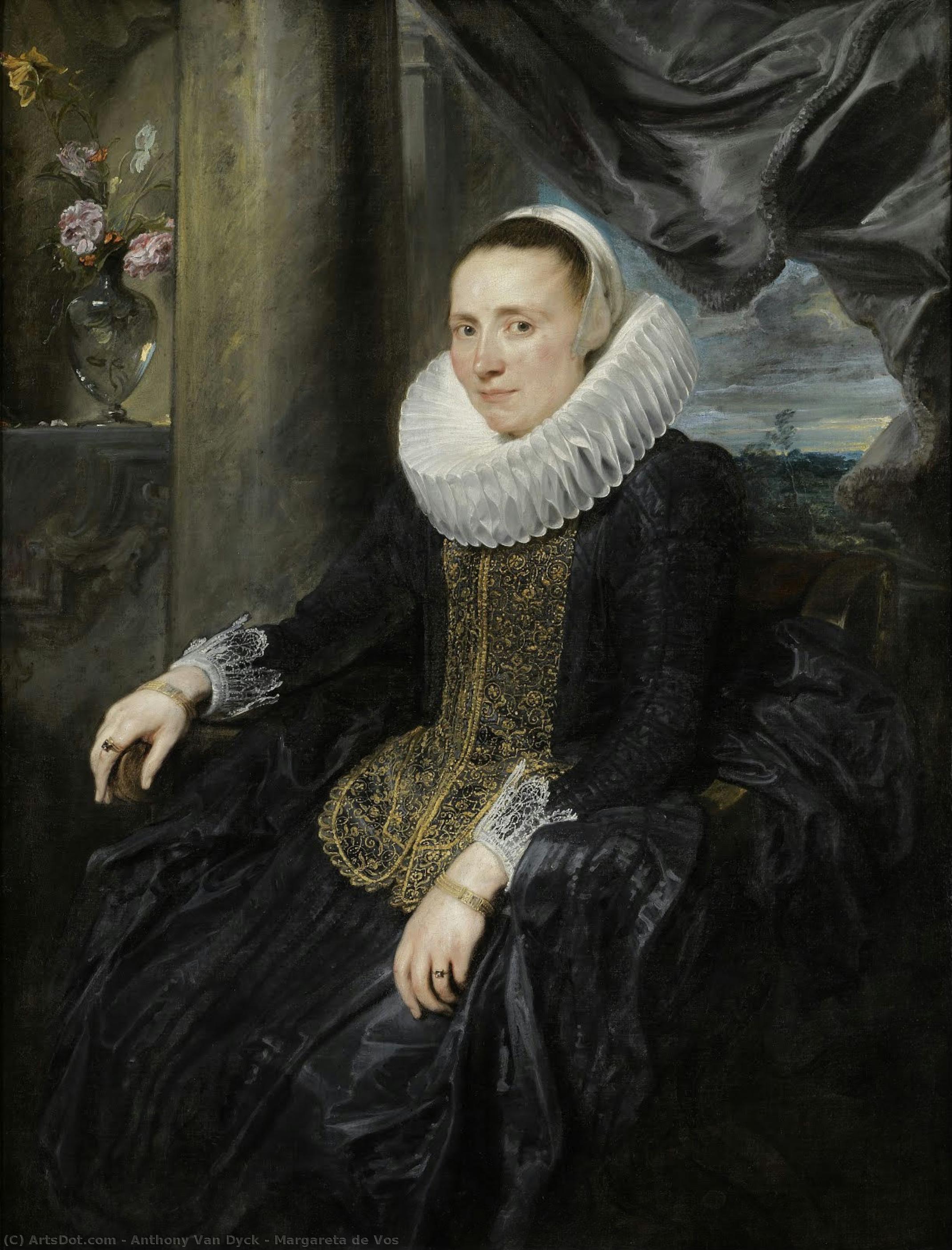 Margareta De Vos — Sir Anthony Van Dyck