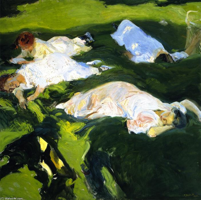 The Siesta — Joaquín Sorolla Y Bastida