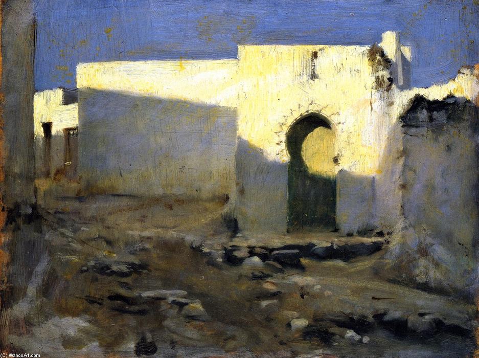 Moorish Buildings In Sunlight — John Singer Sargent