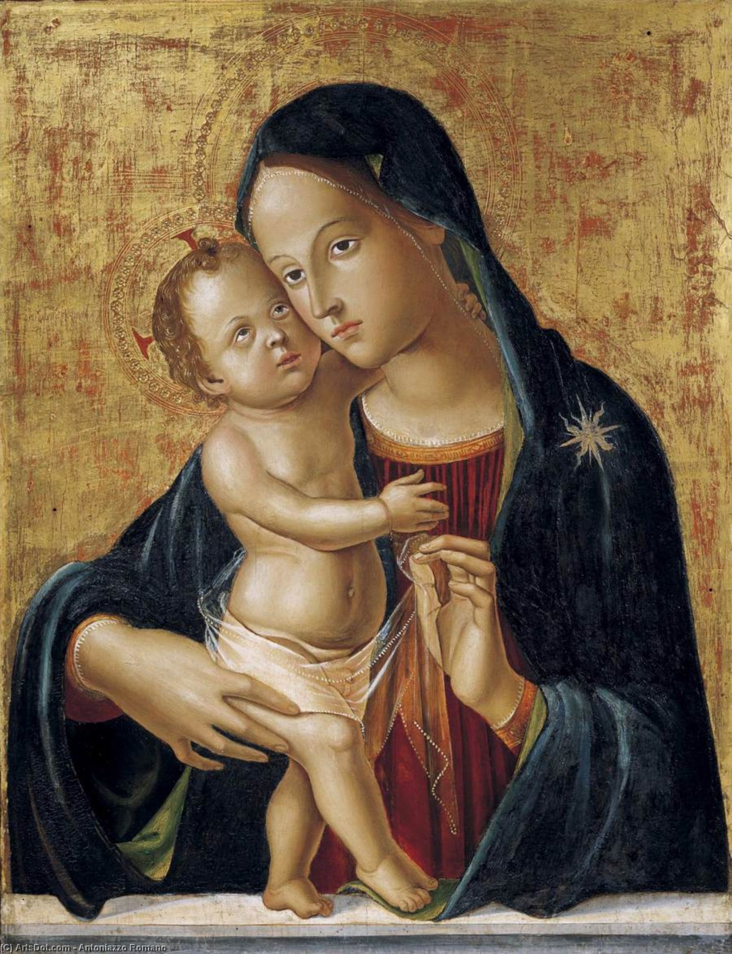 Madonna And Child — Antoniazzo Romano