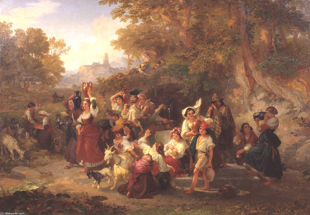 Neapolitan Peasants — Penry Williams