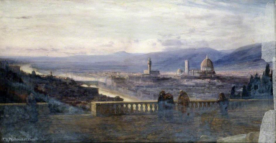 Florence From San Miniato Al Monte — John Macwhirter