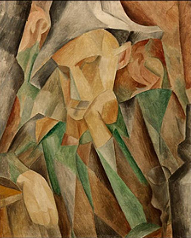 Arlequín Inclinado — Pablo Picasso