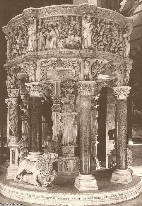 Pulpit — Giovanni Pisano