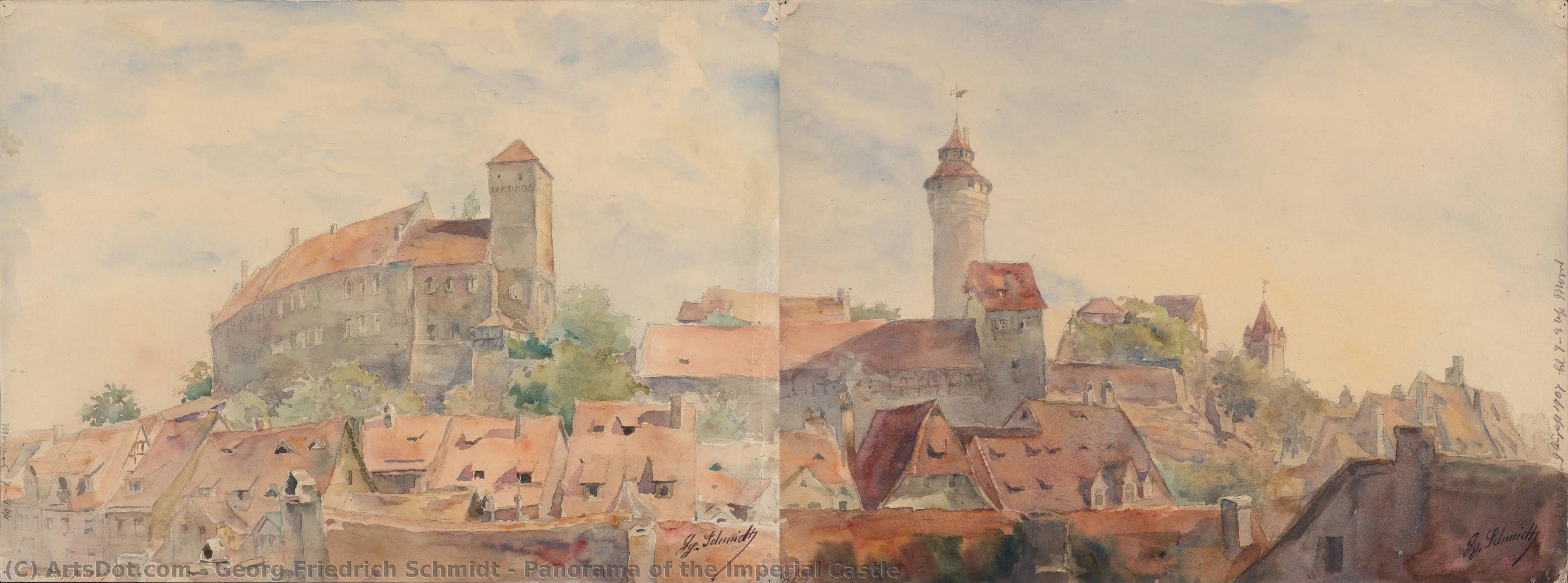 Panorama Of The Imperial Castle — Georg Friedrich Schmidt