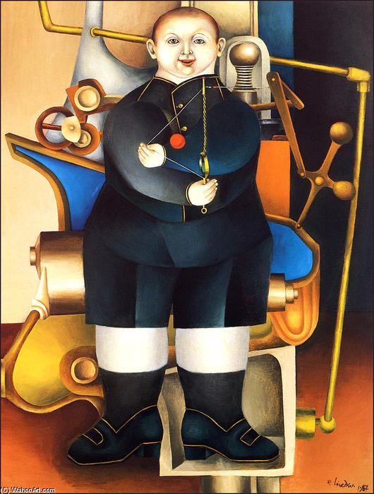 Boy And Machine — Richard Lindner