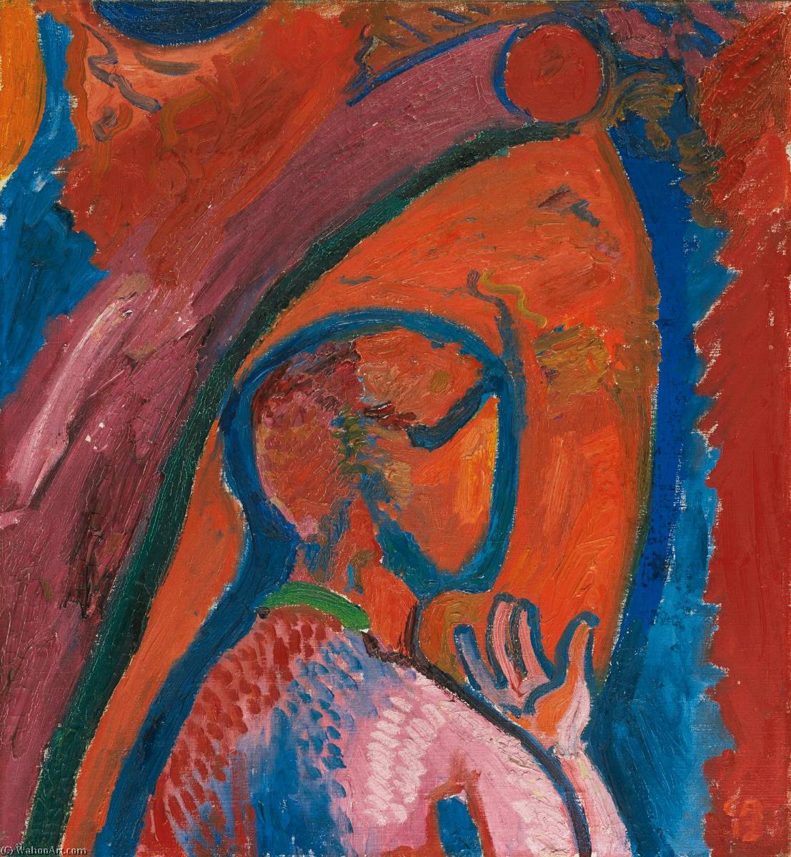 Studie Zur Apfelernte , 1912 — Cuno Amiet