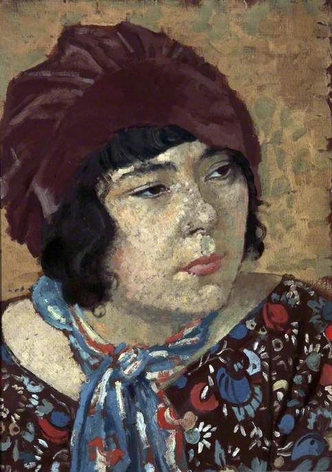 The Red Toque — Augustus Edwin John