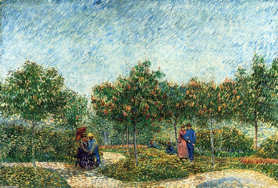 The Voyer D'argenson Park In Asnieres — Vincent Willem Van Gogh