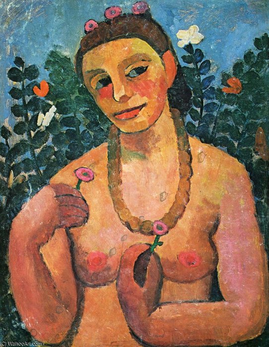 Self-portrait (10) — Paula Modersohn-becker