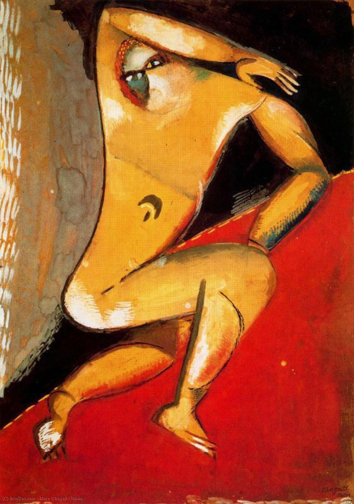 Nude — Marc Chagall