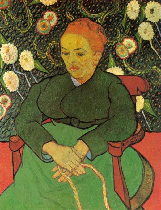 La Berceuse (augustine Roulin) — Vincent Willem Van Gogh