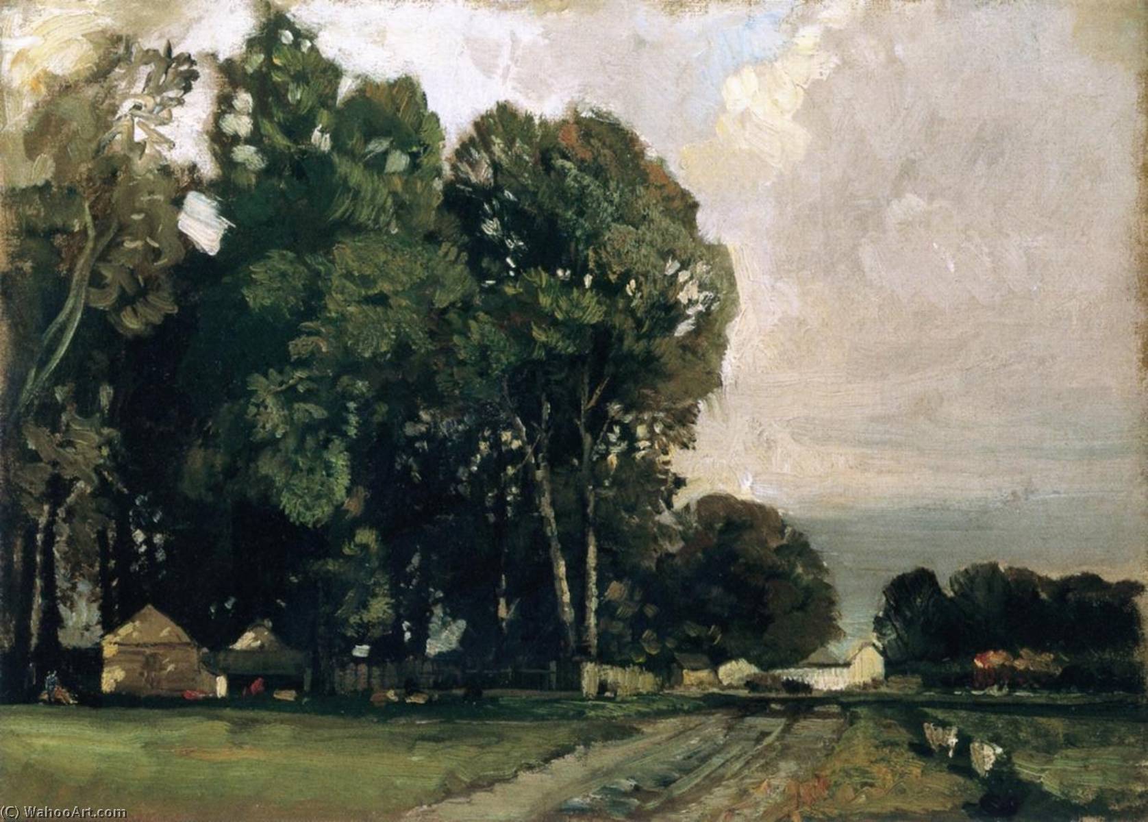 Motif From The Prate Krieau — Emil Jacob Schindler
