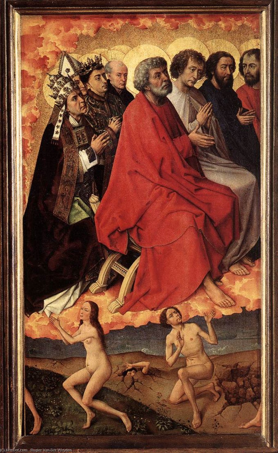 The Last Judgment (detail) — Rogier Van Der Weyden