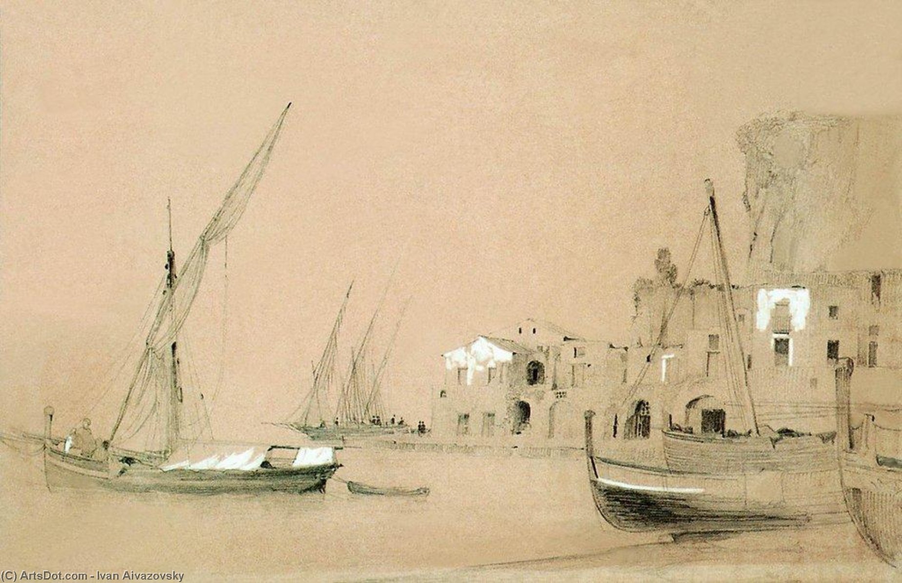 Sorrento. Sea View — Ivan Konstantinovich Aivazovsky
