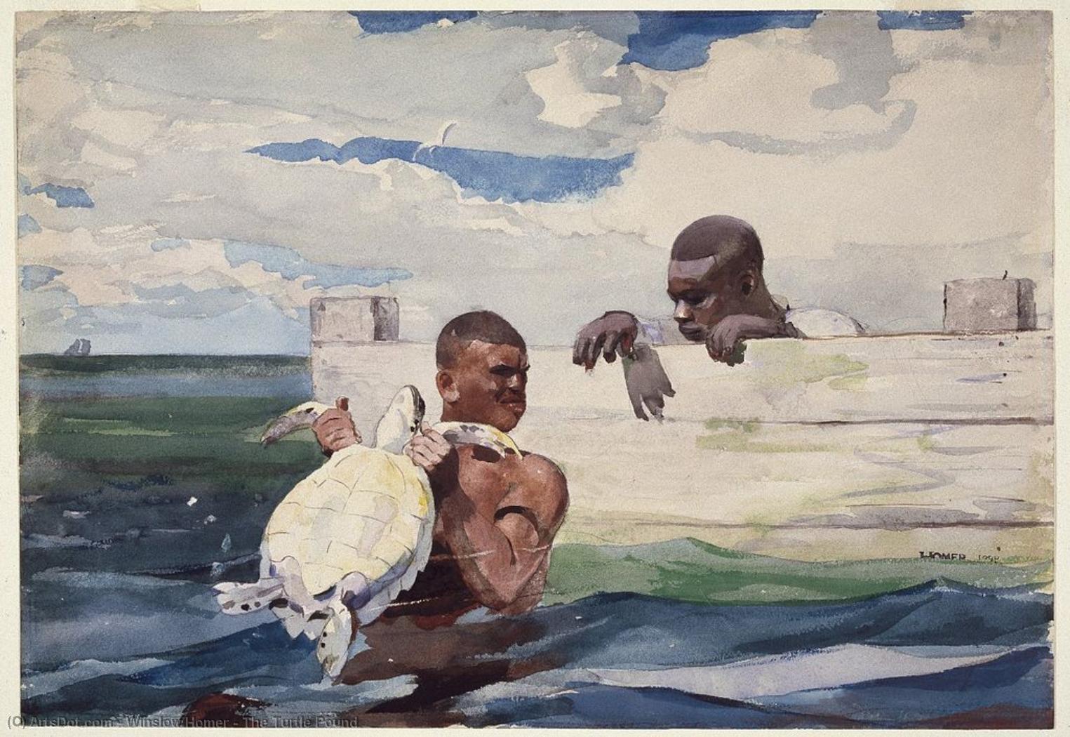 The Turtle Pound — Winslow Homer
