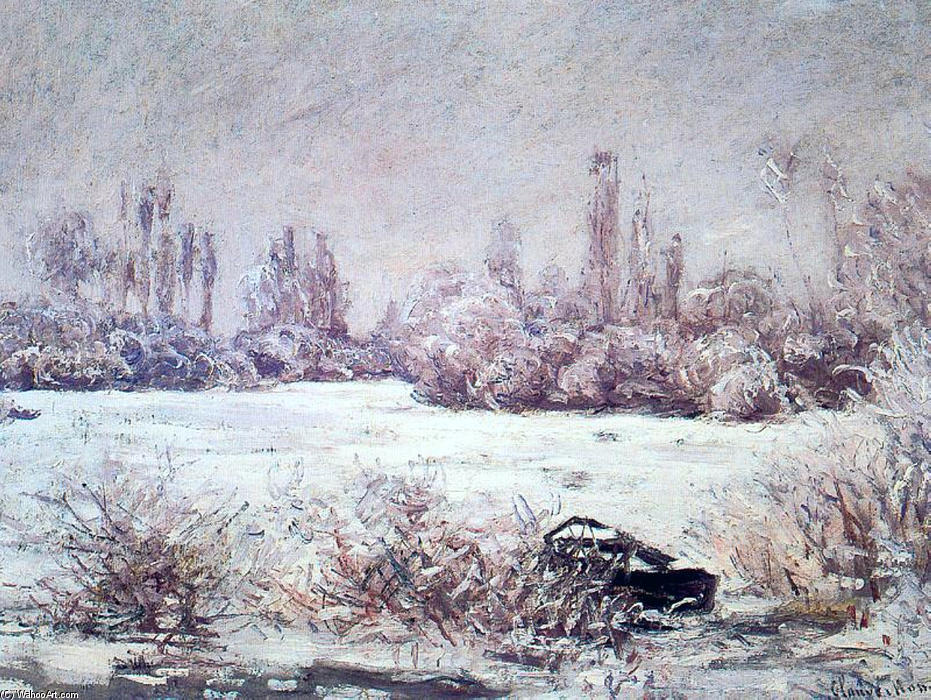 The Frost — Claude Monet