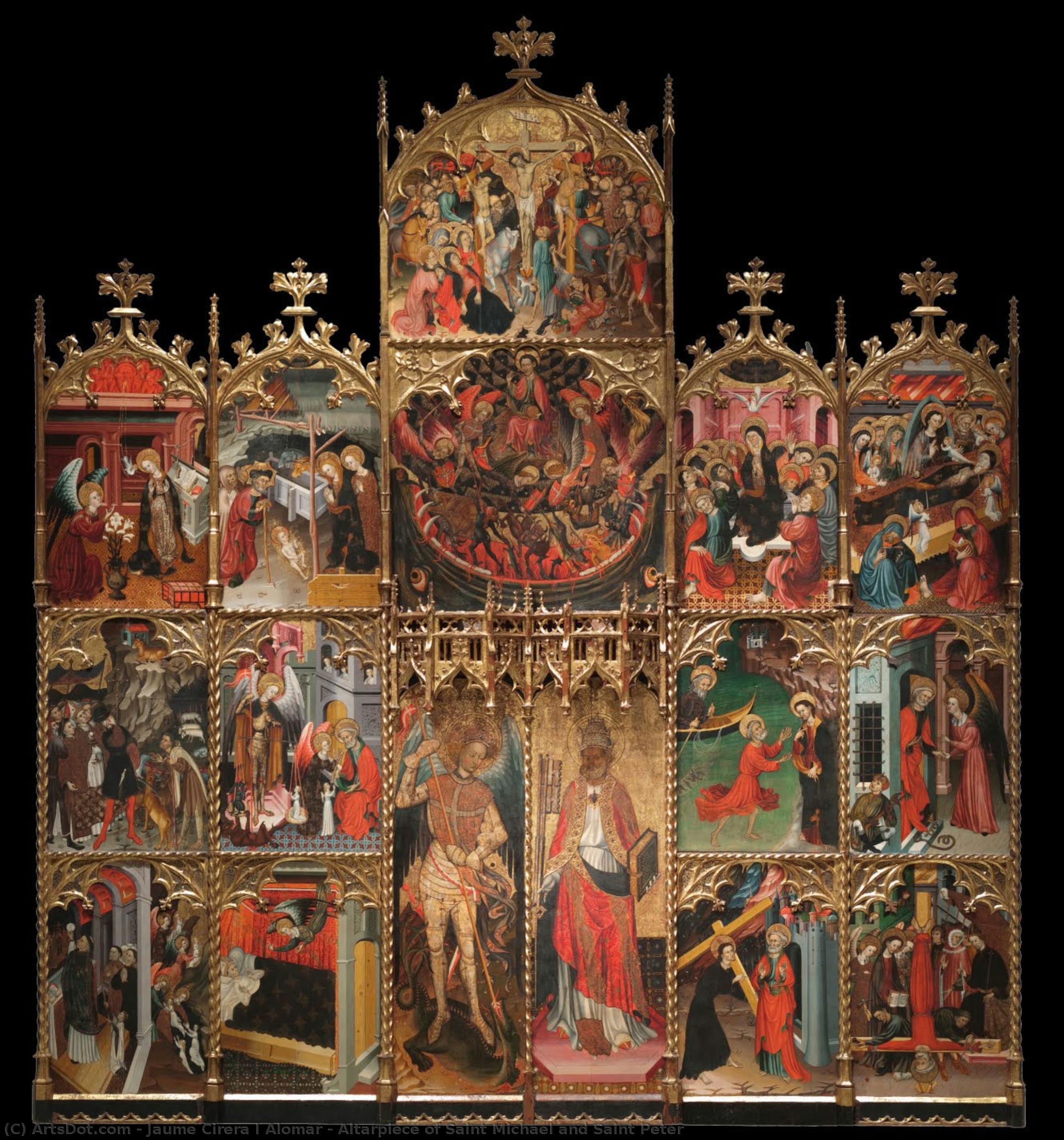 Altarpiece Of Saint Michael And Saint Peter — Jaume Cirera I Alomar