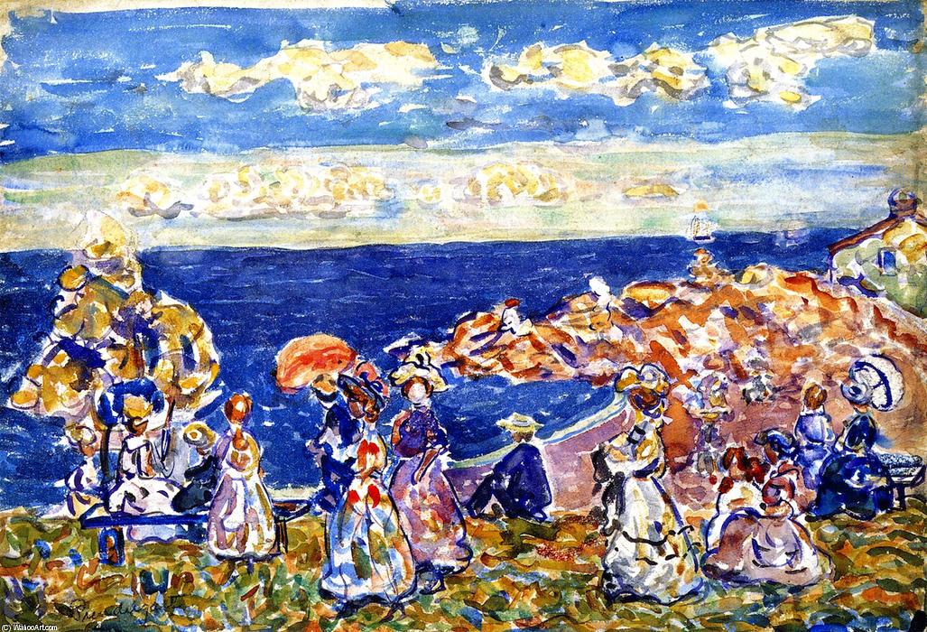 On The Beach — Maurice Brazil Prendergast