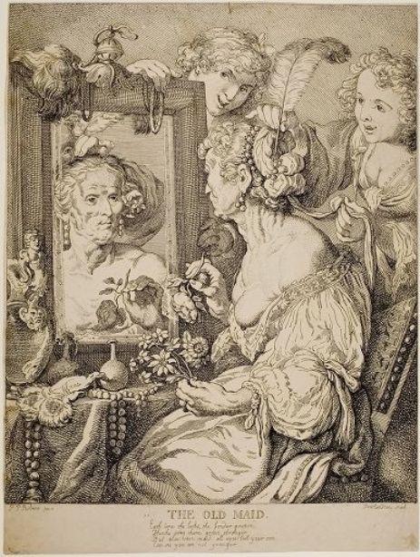 The Old Maid — Thomas Rowlandson