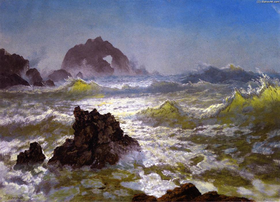 Seal Rock, California — Albert Bierstadt
