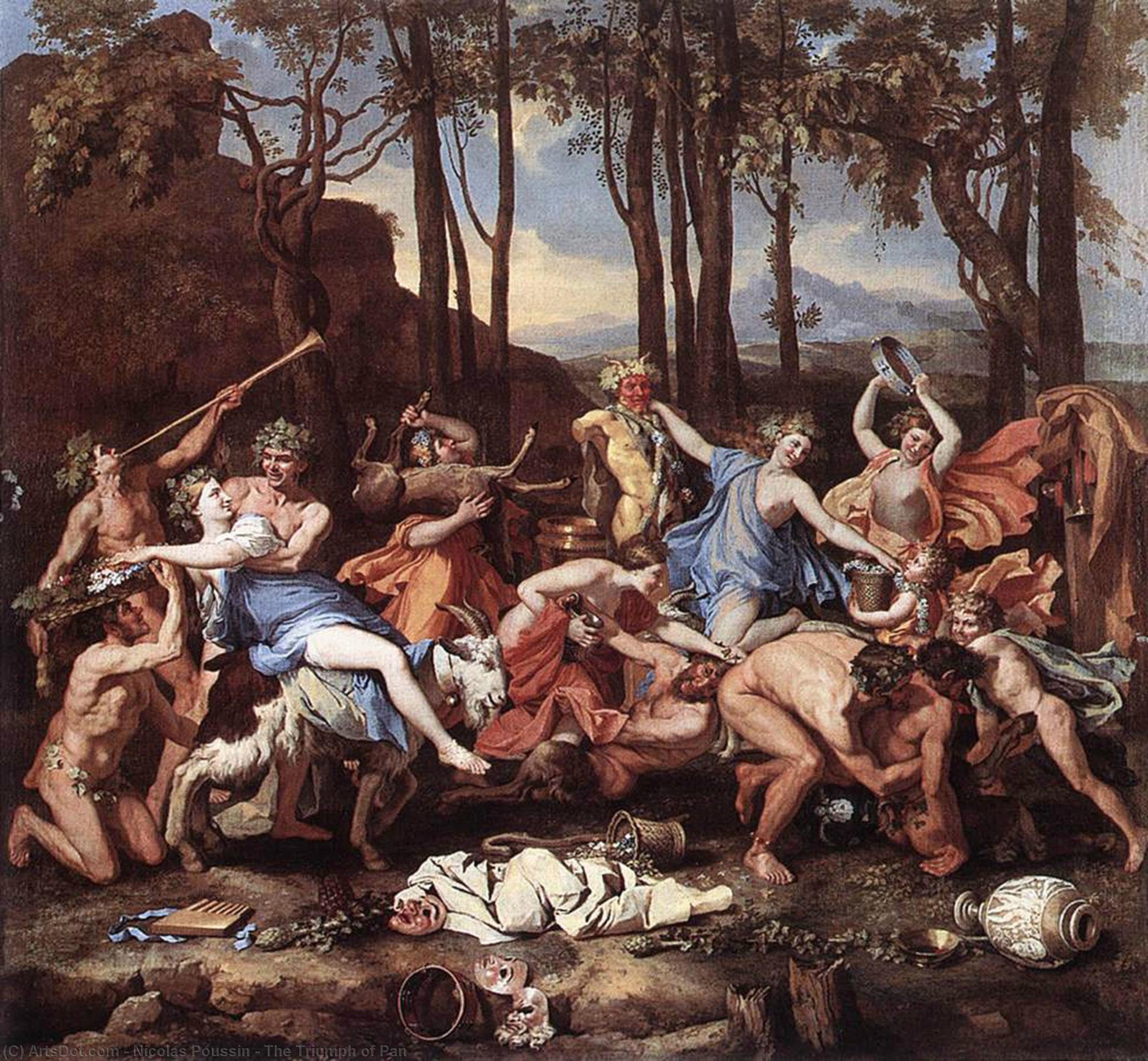 The Triumph Of Pan — Nicolas Poussin