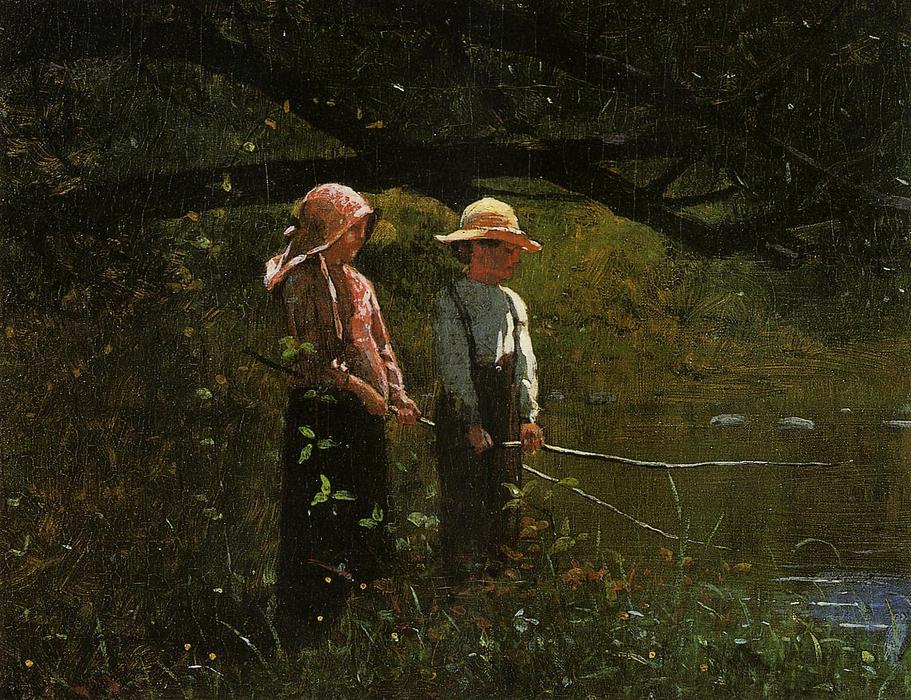 Fishing — Winslow Homer