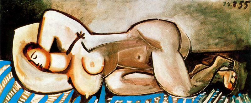 Lying Naked Woman 5 — Pablo Picasso