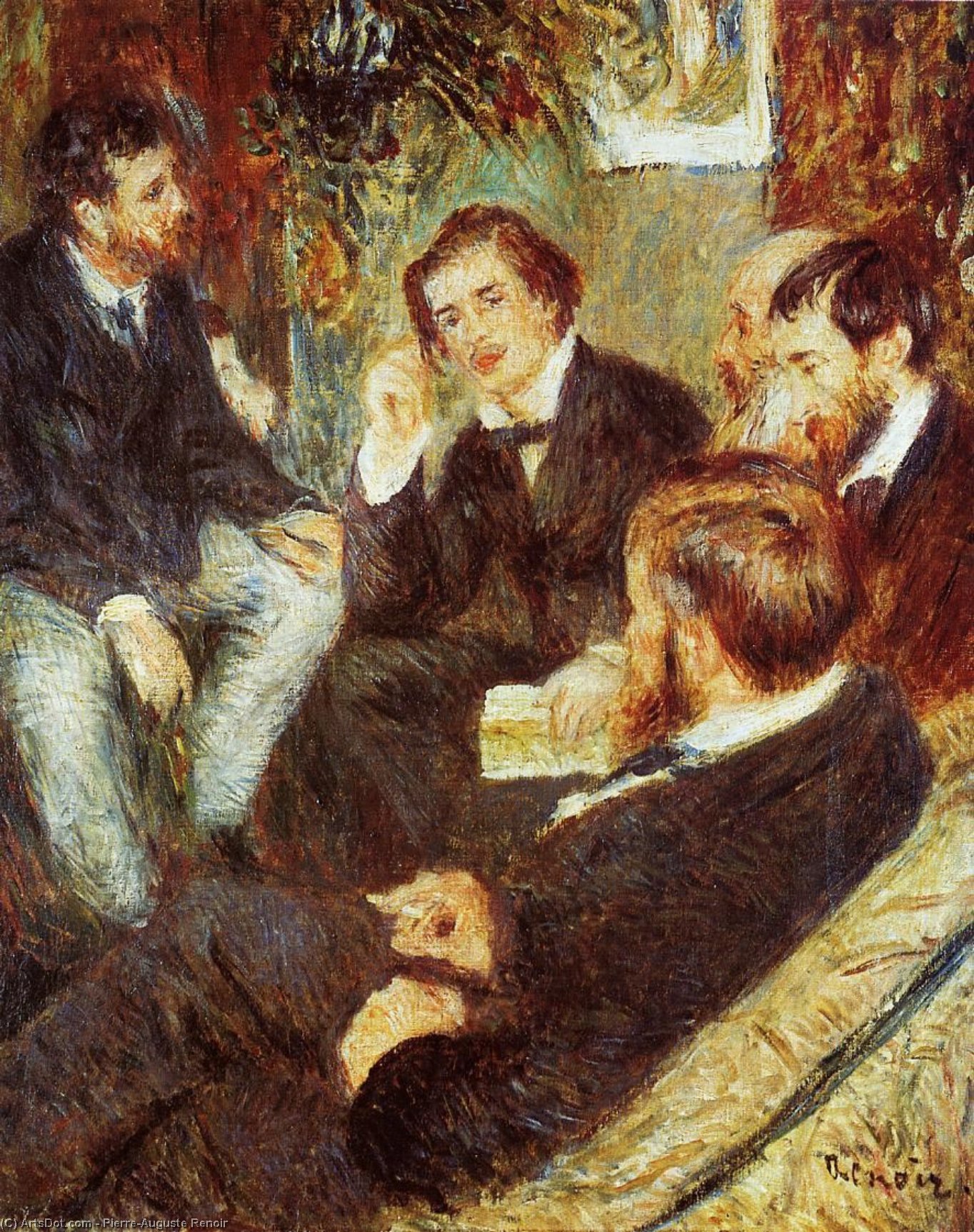 The Artist S Studio, Rue Saint Georges — Pierre-auguste Renoir