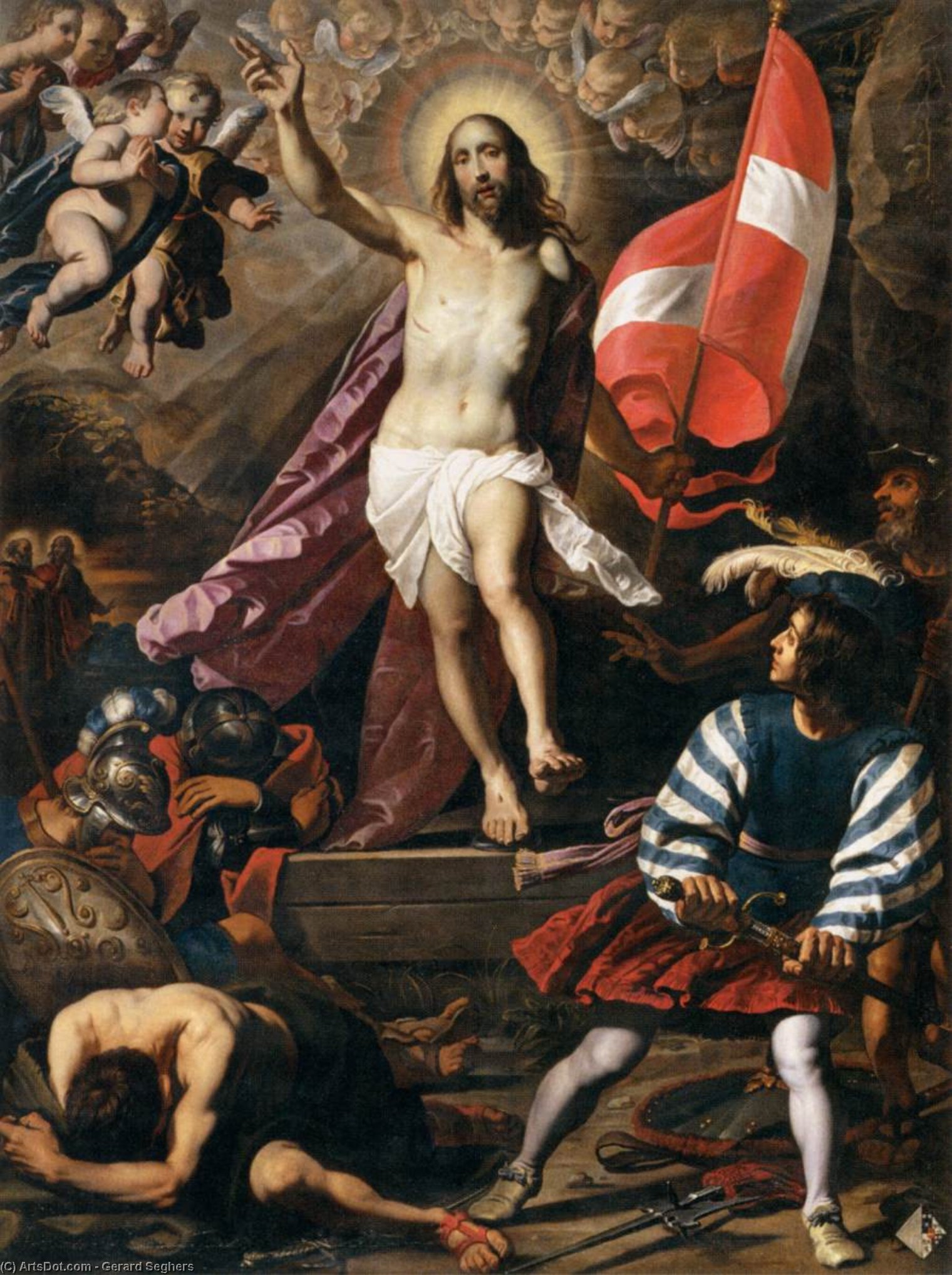 Resurrection Of Christ — Gerard Seghers