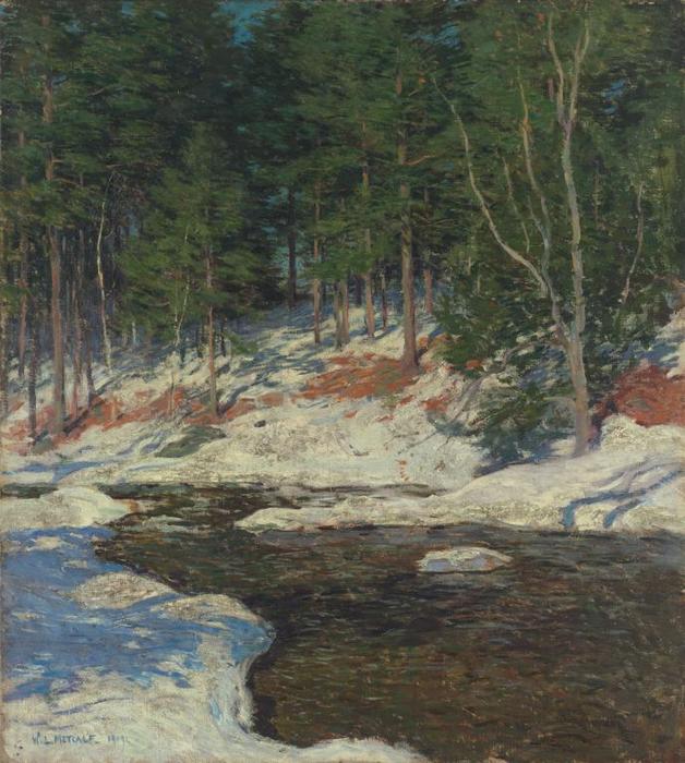 Icebound — Willard Leroy Metcalf