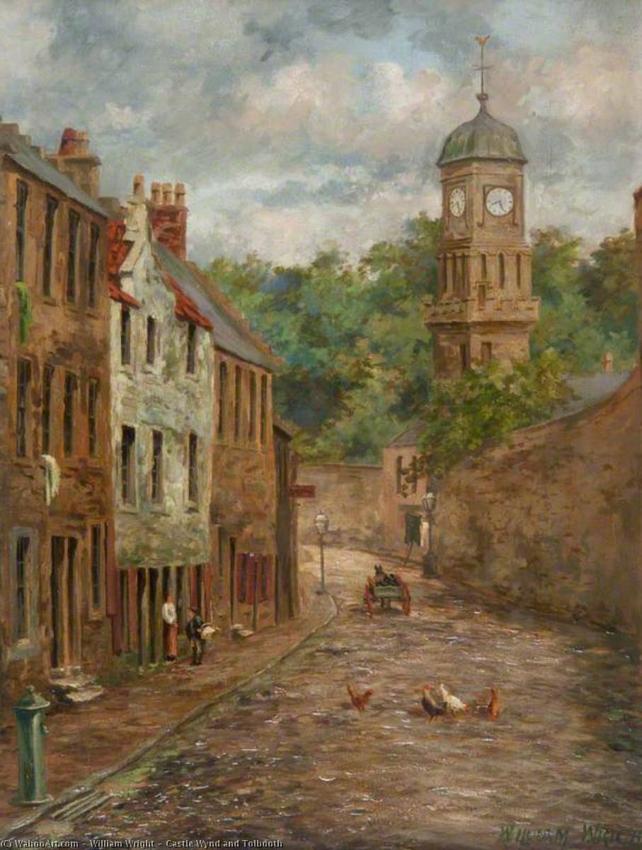 Castle Wynd And Tolbooth — William Wright