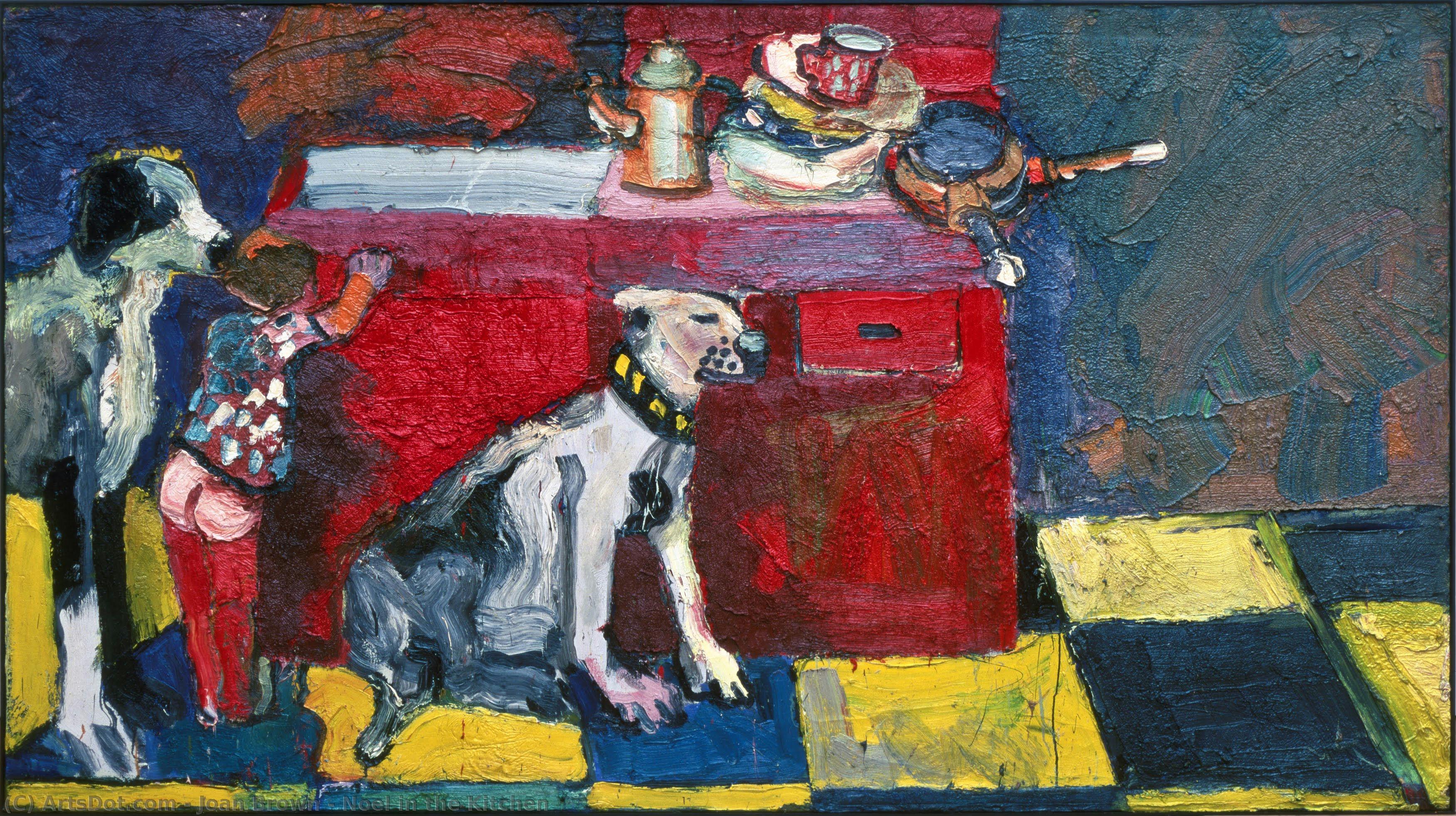 Noel In The Kitchen — Joan Brown
