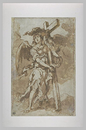 Angel Carrying The Cross — Bartolomé Esteban Murillo
