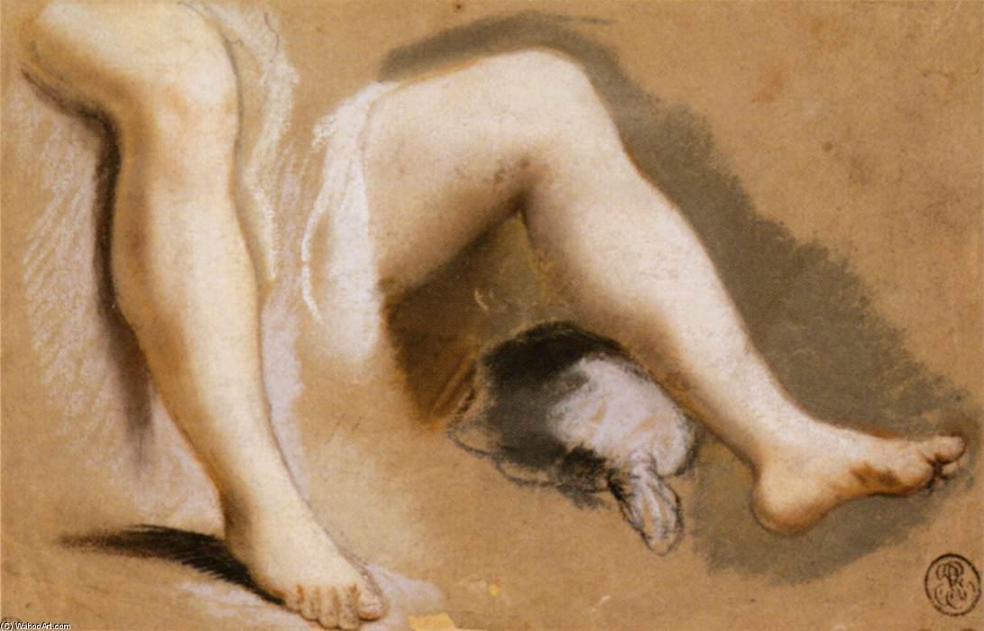 Study For The Legs Of Campaspe — Nicolas Vleughels