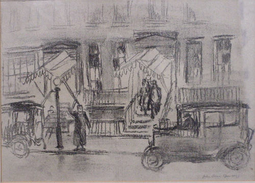 Sketch For The Lafayette — John French Sloan