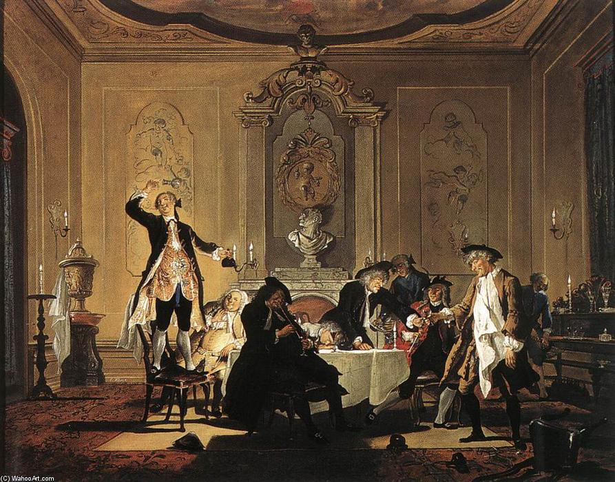 Rumor Erat In Casa (there Was A Commotion In The House) — Cornelis Troost