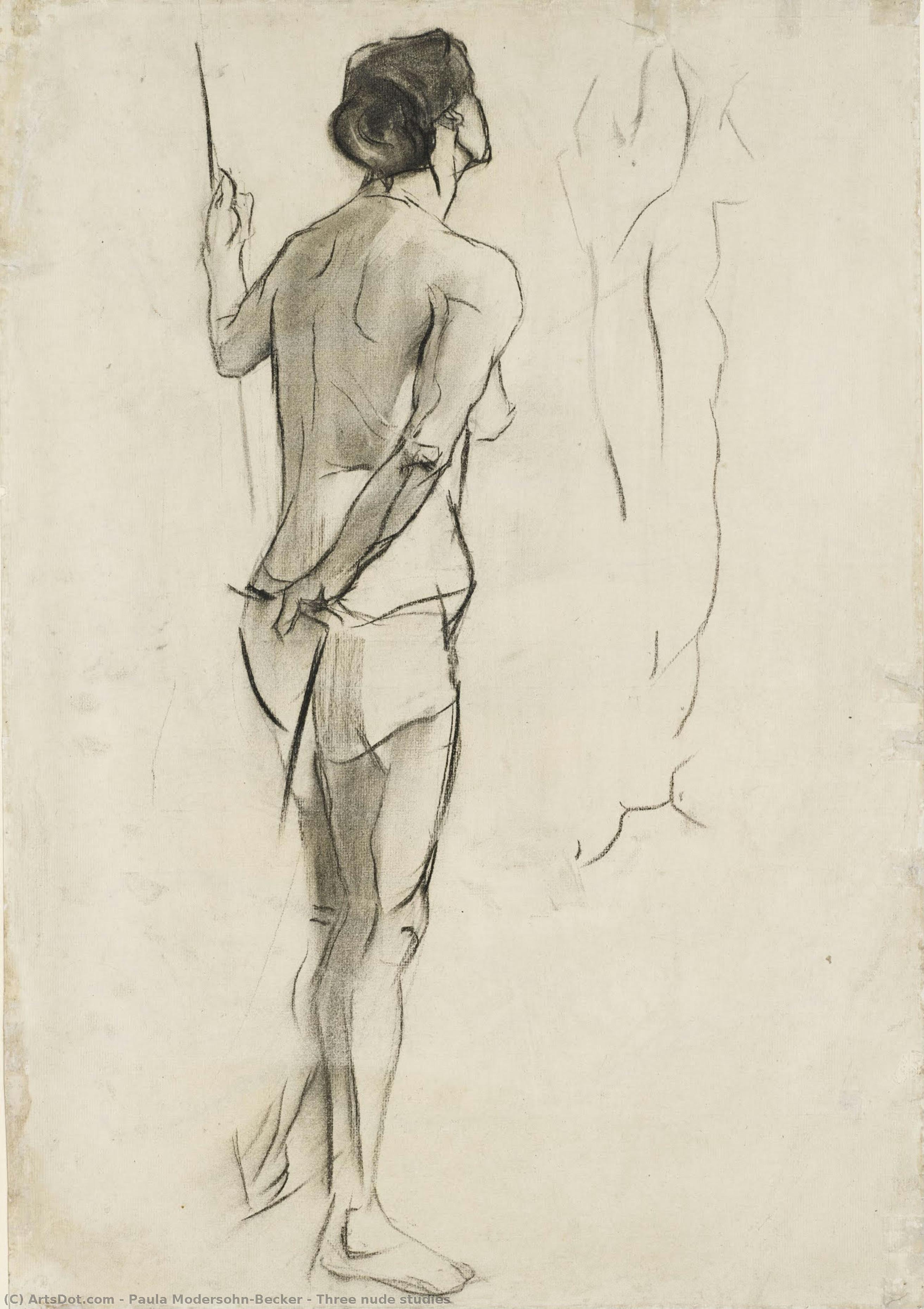 Three Nude Studies — Paula Modersohn-becker