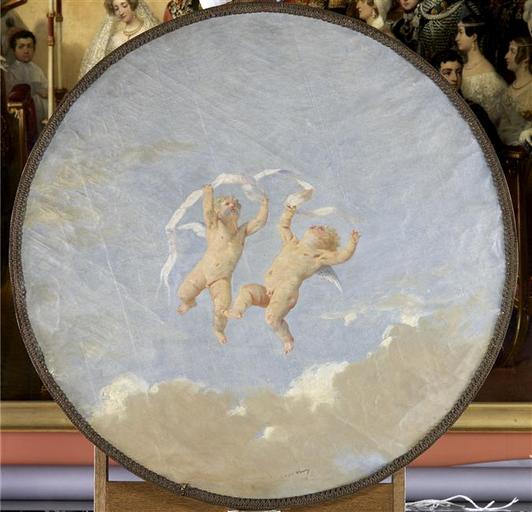 Element De Decor De L'hotel D'adolphe Yvon — Adolphe Yvon
