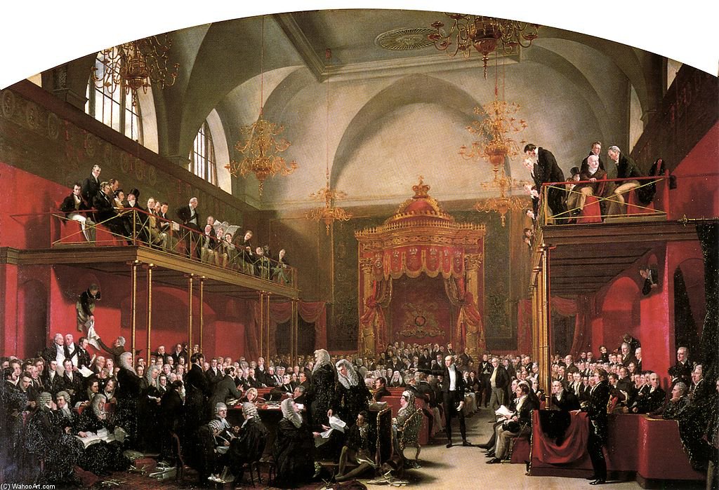 Trial Of Queen Caroline — George Hayter