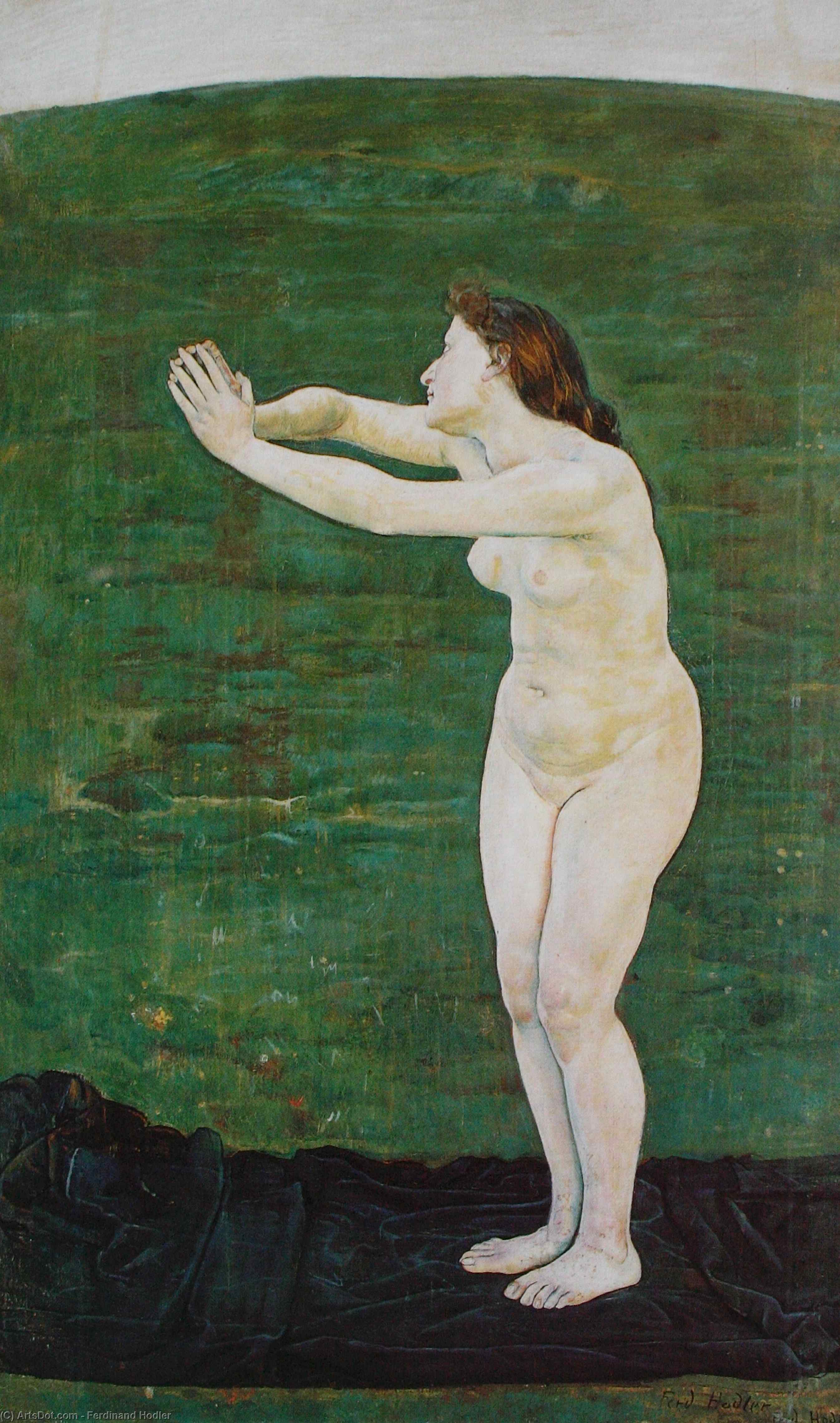 Communication With The Infinite — Ferdinand Hodler