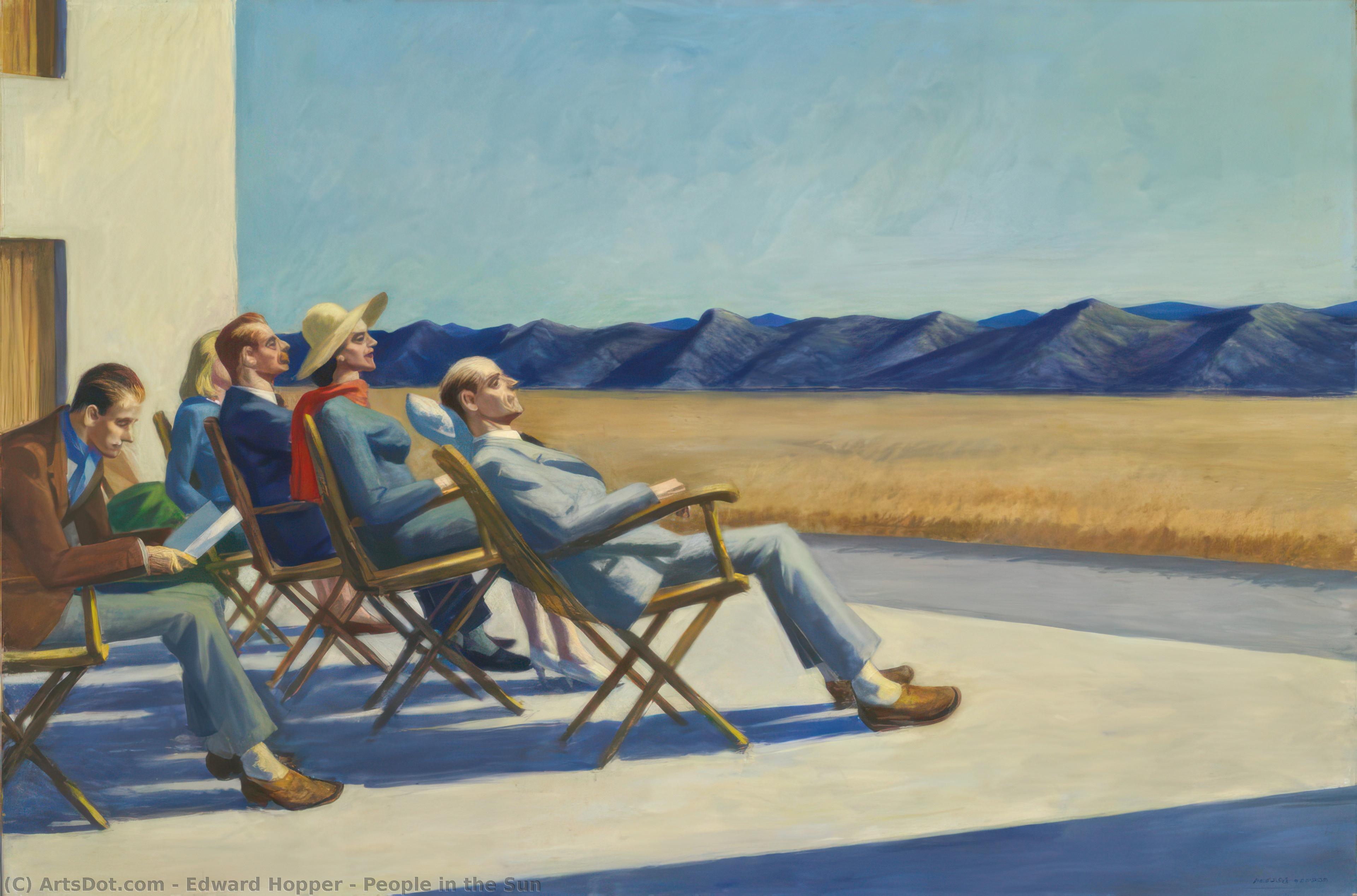 People In The Sun — Edward Hopper