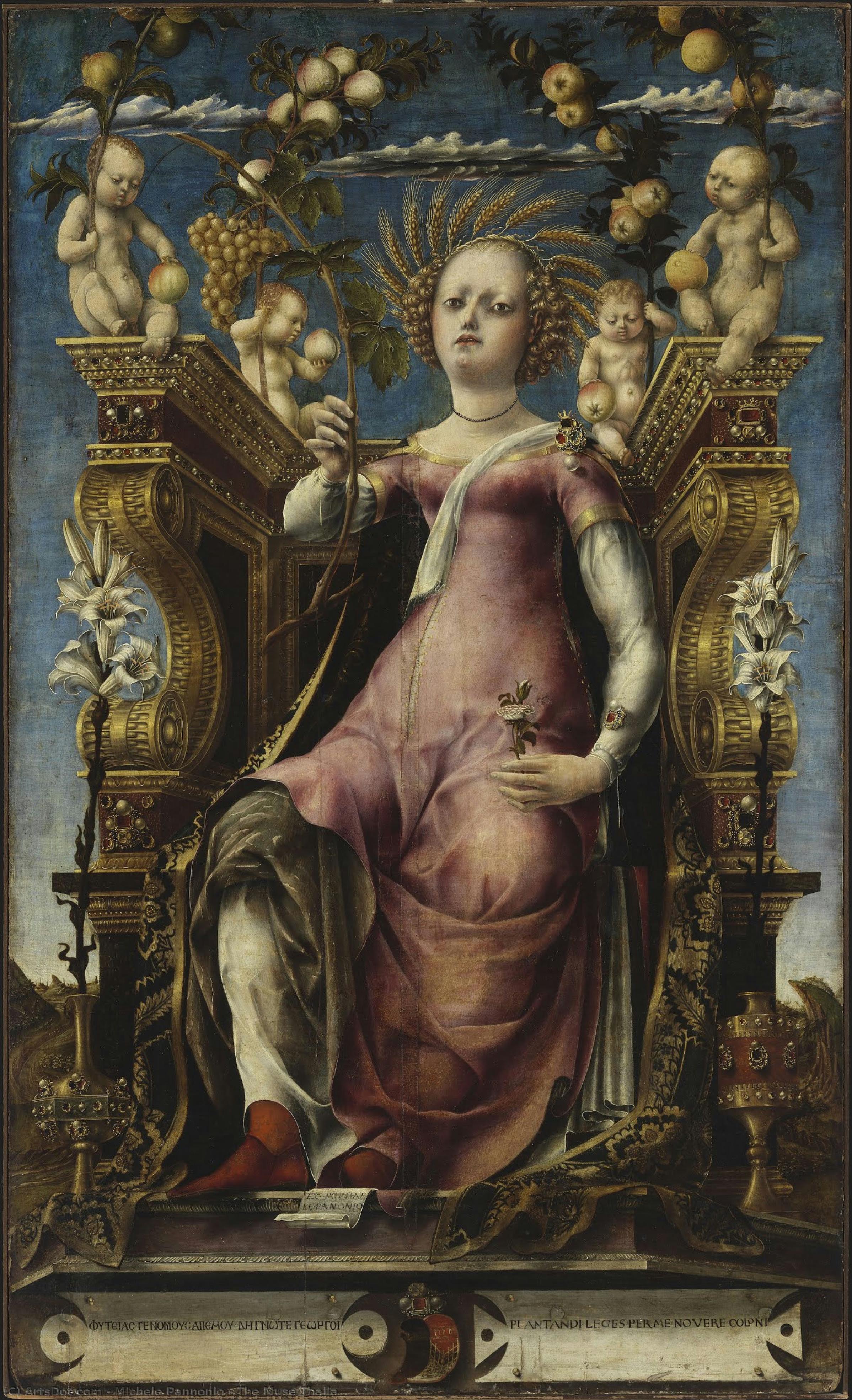 The Muse Thalia — Michele Pannonio